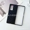 Para Samsung Zfold2 funda de teléfono pantalla plegable carcasa rígida FOLD2 todo incluido F9160 funda protectora funda de cuero marca de moda