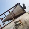 Misturador Blending Cônico de Parafuso Duplo para Pó Seco Usado 10 Metros Cúbicos Misturador Cônico de Dupla Hélice em Aço Inoxidável