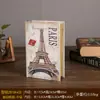 Caixa Criativa em Formato de Livro Decoração de Estante de Livros para Casa Caixa de Armazenamento de Livros Falsos Retrô Ornamento de Livro Antigo Fotografia Europeia Outros