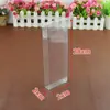 Caja PET punto transparente empaque PVC punto PET transparente universal empaque Caja larga PVC caja plana plástico 1cm