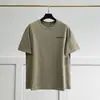 Logo Refletivo de Primavera Nova t Essenciais Básicos Algodão Multifiada Casual Manga Curta Solta Tendência Masculina Letras