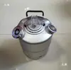 Aço Inoxidável 304 10L Cabeça Única, Cabeça Dupla, Cabeça Tripla Balde de Limpeza para Máquina de Cerveja Artesanal, Equipamento de Limpeza de Tubulação para Máquina de Cerveja