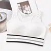 Novo Top Esportivo de Beleza com Costas I Pequeno Colete Roupa Íntima de Fitness Yoga Anti-Luz Sutiã Esportivo Feminino sem Aros