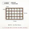 Estante para Juego de Té Estilo Chino Nuevo de Madera Maciza, Estante de Almacenamiento para Tetera y Tazas de Té de Madera de Paulownia Quemada, Estante de Rejilla Montado en la Pared