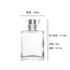 En Stock Botella de Perfume de Vidrio de 30 ml con Tapa de Rosca Botella Vacía Botella Recargable de Gama Alta Juego de Botella con Atomizador para Perfume Botella de Vidrio