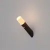 Suministro Exclusivo Transfronterizo de Lámpara de Pared Moderna con Sensor de Movimiento Corporal Humano, Sin Cableado, Base Magnética, Luz Nocturna Recargable, Nuevo Producto Mate