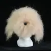 Parches de Piel Sintética para Mascotas Práctica de Esteticista Parches de Pelo de Espalda Pelo de Perro Pelo de Cabeza Esqueleto de Caniche Modelo Oso de Peluche Bichón