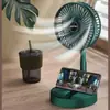 Ventilador USB Ventilador Pequeño Estudiante Escritorio Mini Retráctil Portátil Ventilador Eléctrico Plegable Escritorio Ventilador Pequeño
