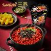 Corea del Sur Importado Sanyang Fideos de Turquía Fideos de Copa Envasados Fideos con Salsa Frita Fideos de Tazón Estilo Coreano con sanyang Fideos Instantáneos Instantáneos