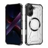 Adequado para Capa de Celular Magnética Shadow para Xiaomi Poco X7Pro Capa Protetora Transparente Anti-Queda para Xiaomi 17Promax