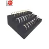 Soporte para anillos de pulsera, joyero, adorno, accesorio, anillo trapezoidal, bandeja expositora para pendientes, almacenamiento de colgantes de terciopelo para joyas