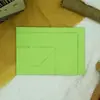 Pegamento de Saliva de Colores Sobre Tarjeta de Regalo de Colores Tarjeta de Membresía Caramelo Europeo Sobre Mini Occidental de Colores Nuevo Estilo