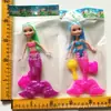Muñeca Barbie Hada de las Flores para Niños Disfraz de Princesa Sirena Juguete para Niña Figura de Niña Ángel