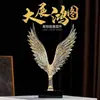 Ornamentos Modernos de Dapeng com Asas Abertas, Criativos para Sala de Estar, Armário de Vinho, Ornamentos de Entrada, Artesanato, Presentes de Inauguração