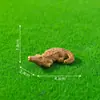 Paisaje en miniatura, figuras de animales de dinosaurio y cocodrilo creativas y realistas, decoraciones DIY para paisajismo de jardines, accesorios colgantes, adornos pequeños