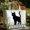 3D Cross-Border Novo Produto Temu Amazon Moda Feminina Tendência Estampa Digital Bolsa de Mão Bolsa de Ombro