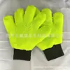 Guantes para Lavar Coches Hechos de Felpa Coral de Chenilla, Herramienta de Limpieza Engrosada de Pata de Oso de Doble Cara Que No Dañará la Pintura, Guantes de Doble Cara