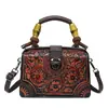 Bolsas para Mujer Venta al por Mayor Transfronteriza Tallado en Cuero 2026 Retro Nueva Moda Carteras de Dama Bolsas Estilo Nacional Talladas