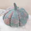Estilo Nórdico de Lujo Ligero Cojín de Sofá de Calabaza Empalmado Muñeco de Calabaza de Felpa Decoración del Hogar