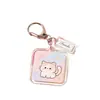 Chaveiro de Acrílico Personalizado Anime Desenho Animado Suporte Ímã de Geladeira Personalizado Dupla Face Pequeno Presente Pingente Atacado