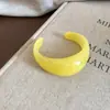Pulsera de Moda Sencilla con Resina Difuminada Pulsera Versátil de Nicho Retro Estilo Nuevo Pulsera de Alto Grado Personalizada con Temperamento para Mujer