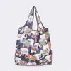 Bolsa de Compras de Supermercado Mediana en Stock, Bolsa de Compras Ecológica Plegable Ligera, Bolsa de Almacenamiento Portátil Tela Oxford 210D