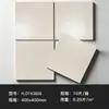 Pisos Pequenos Azulejados com Esmalte Esculpido Fosco 400*400 Cozinha Banheiro Banheiro Antiderrapante Cinza Azulejos Retro Azulejos Cerâmicos