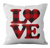 Funda de almohada serie Día de San Valentín amor Cupido atraviesa corazón funda de almohada regalo hogar festivo funda de cojín