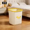 Balde de Armazenamento com Padrão de Veado de Luxo Leve para Banheiro da Casa Sala de Estar Cozinha Quarto Lixeira de Plástico de Grande Capacidade Dropshipping Exclusivo