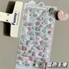 Pegatinas para Niñas Pegatinas de Relieve Estéreo 3D Pegatinas de Dibujos Animados con Gemas Pegatinas Lindas Juguete Decoración para Teléfono Móvil Patrones Pequeños