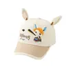 Sombreros de Primavera para Bebés de Guardería, Gorras de Béisbol Lindas de Conejito para Niños, Sombreros de Sol de Verano 2026, Comercio Exterior