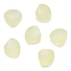 Contas Redondas Luminosas com Pó Dourado Facetado de Acrílico, Contas de Coração, Contas Perfuradas em Formato de Lentilha para Corrente de Celular Chaveiro DIY Feito à Mão
