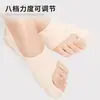 Enderezador de dedo pulgar valgo ajustable, funda ortopédica para hueso del pie grande, antidesgaste, separador de zapatos de día y de noche, funda protectora para pies