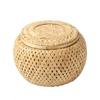 Tetera de bambú Pu'er tetera pequeña Tuo caja de regalo tamaño pequeño cesta de bambú tarro de almacenamiento de dulces y frutos secos