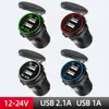 Cargador de motocicleta modificado modelo 4.2a apertura 12V-24V, USB para teléfono móvil, accesorios para crucero, coche, autocaravana, autobús
