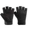 Guantes de Fitness Medio Dedo para Hombre y Mujer Deportes al Aire Libre Ciclismo Guantes de Entrenamiento Antideslizantes Resistentes al Desgaste Protección para Fans Militares Tácticos Absorción de Impactos