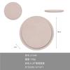 Disco de Almacenamiento de Melamina Estilo Nórdico Simple Bandeja para Cosméticos Adornos de Decoración para el Hogar Almacenamiento de Joyería