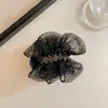 Pinza de Pelo de Lujo con Forma de Lazo y Brillantes para Mujer, Pinza Voluminizadora para Peinados Recogidos, Accesorio para el Cabello de Pinza de Tiburón