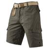 Calças Masculinas Transfronteiriças com Múltiplos Bolsos Verão Novo Corte Reto Shorts de Trabalho Shorts Esportivos Shorts Casuais para Homens
