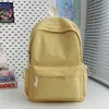 Mochila Escolar de Moda Transfronteiriça para Estudantes Universitários, Simples, Grande Capacidade, Estilosa, Mochila Feminina Versátil, Mochila Estilo Japonês para Alunos do Ensino Fundamental