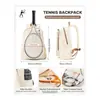 En stock 2026 nueva mochila de tenis elegante, bolsa para deportes al aire libre, bolsa de hombro único para pickleball, bolsa de bádminton