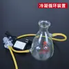 Aparato de Destilación por Condensación de Vidrio Bomba de Agua de Laboratorio Purificación por Reflujo Extracción Aparato de Destilación Destilación 100ml