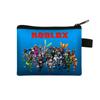 Monedero Infantil Roblox Transfronterizo Estudiante Portátil Caricatura Monedero Pequeño Moneda Llave Poliéster Bolsa de Almacenamiento Cuadrada