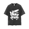 Semillas de comida de Tokio ghouls Ropa de investigación Madera Dorada estudiante de anime camiseta de manga corta hombres y mujeres impresa desgastada ropa de verano t
