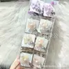 Grampo de Cabelo Flor de Acetato com Pérolas e Strass Estilo Coreano, Presilha Lateral Feminina, Acessório de Cabelo Atacado