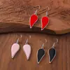 Pendientes de Colgante Geométricos de Moda Sencillos de Venta Caliente Transfronterizos, Pendientes Versátiles de Rombo Rectangular Coloridos de Nicho Único para Mujeres