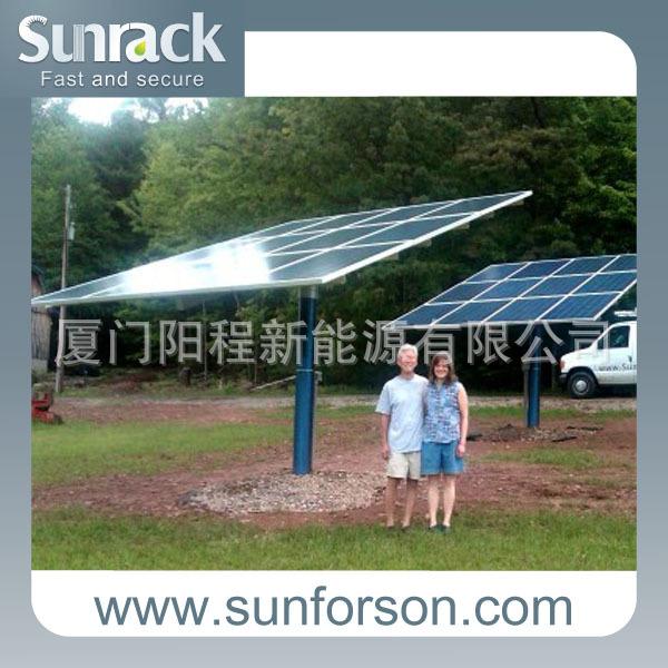 单根立柱地面支架系统