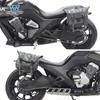 Coche muscle Wolf adecuado para Benda 700 bolsa lateral bolsa lateral se puede instalar casco medio casco casco integral con cerradura marco de liberación rápida modificación