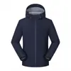 Chaqueta Ligera y Transpirable para Hombre, Impermeable, Capucha Desmontable, Chaqueta de Trabajo, Capa Única, Cortavientos, Chaqueta de Montañismo, Impresión Personalizada con Logo