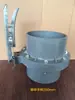 Válvula Borboleta Integral de UPVC Válvula Borboleta de Soquete de PVC Válvula Borboleta Plástica para Irrigação Tipo Soquete Válvula com O-ring para Turbina